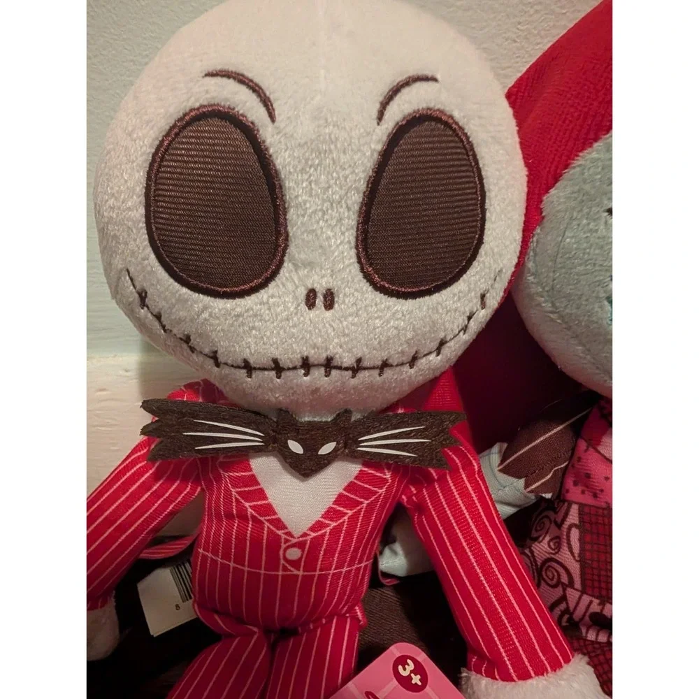 Target Exclusive Jack Skellington Sally‎ Valentine Plush Set 12